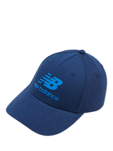 John Lewis New Balance Kids' Stacked Logo Baseball Cap Nb Navy- Buy online at McGrocer