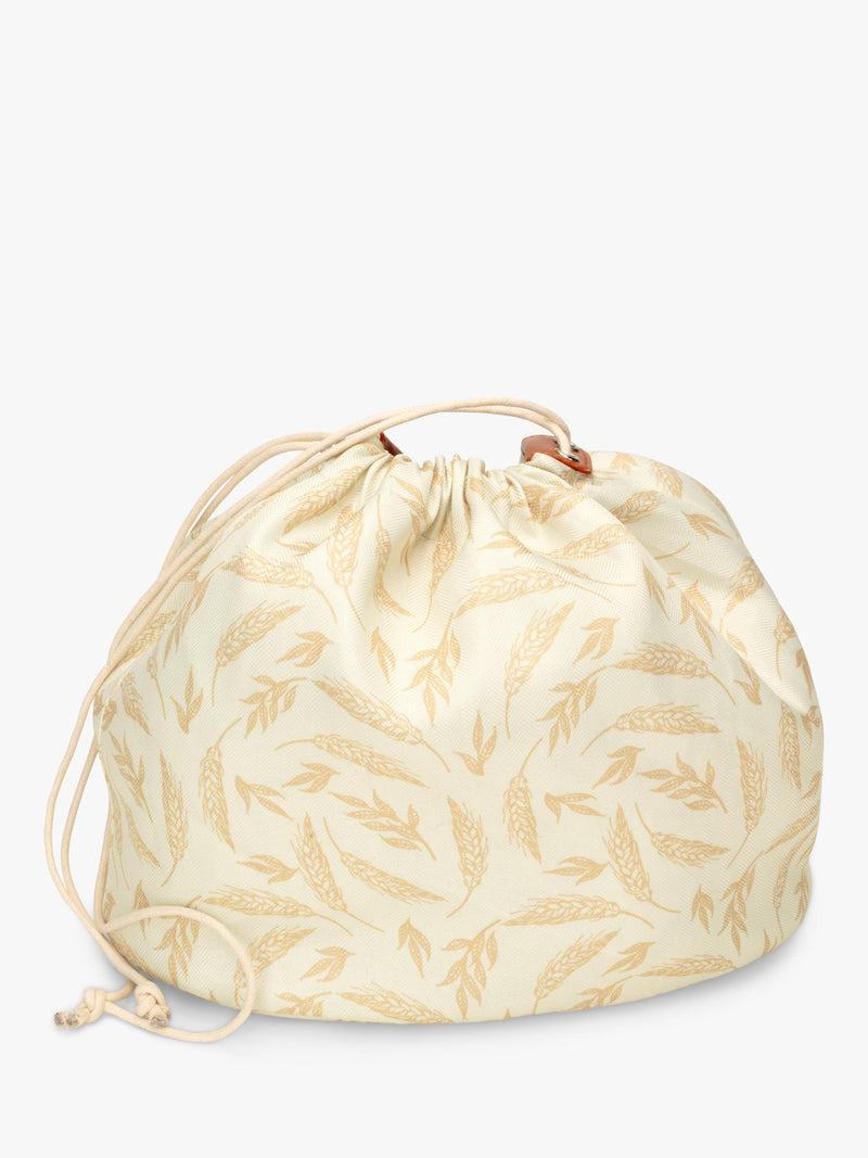 Hay Life straw tote bag natural palm grass, UK version