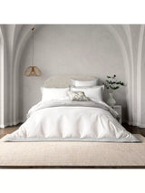 John Lewis Bedeck of Belfast Astrid Cotton Percale Duvet Cover Set White Multi Double- Buy online at McGrocer