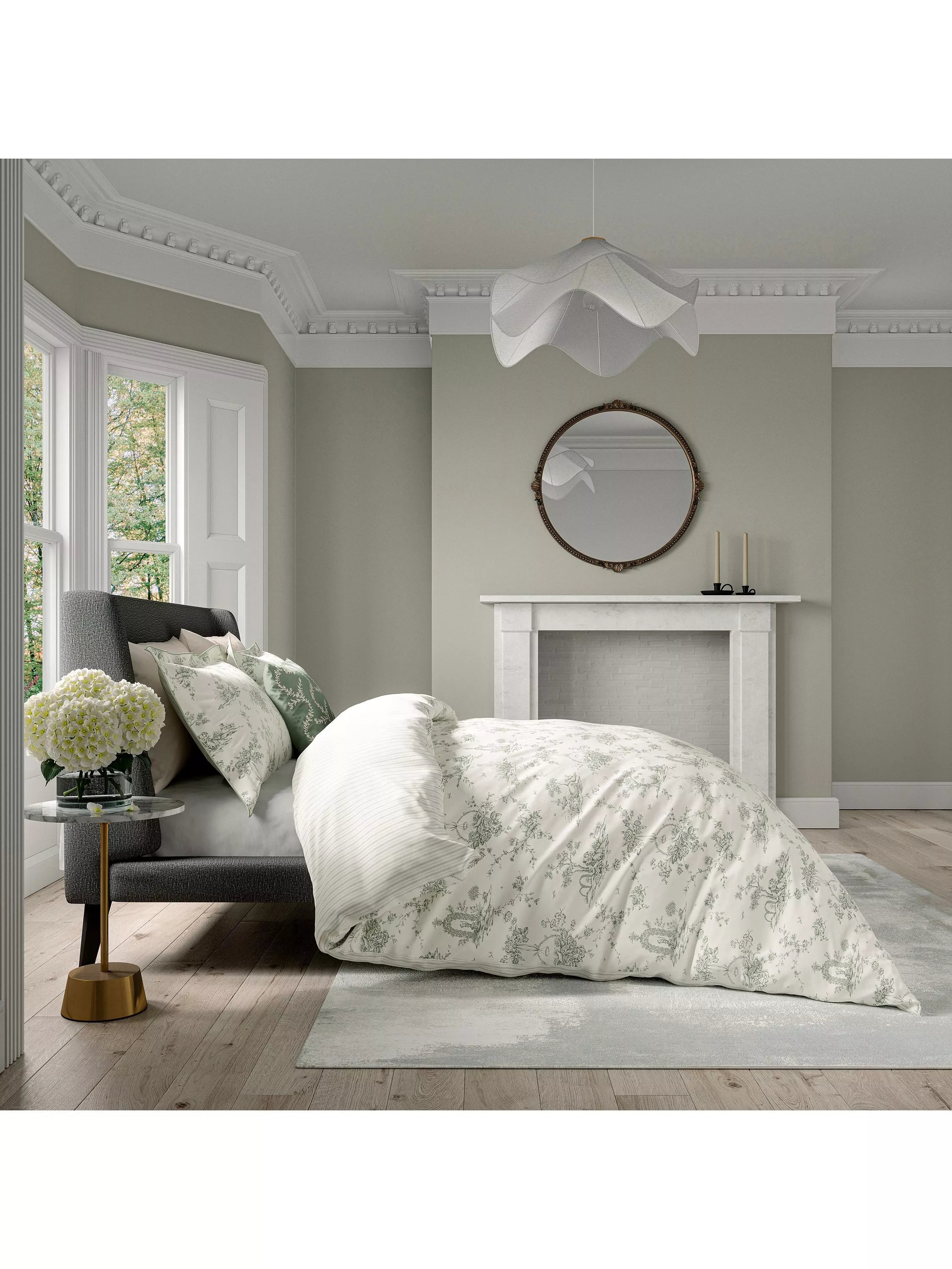 V&A Garden of Love Duvet Cover Set - McGrocer