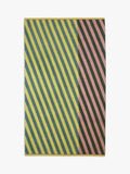 Mapoésie Diagonal Cotton Hand Towel 90 x 50cm, imported from the UK