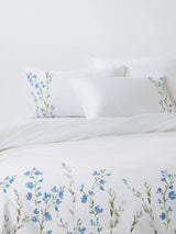 John Lewis John Lewis Jasmine Border Pure Cotton Sateen Duvet Cover Set Double 200 Thread Count- Buy online at McGrocer