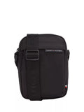 Tommy Hilfiger mini reporter bag black cross body, imported from the UK