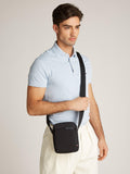 Tommy Hilfiger mini reporter bag black cross body, imported from the UK