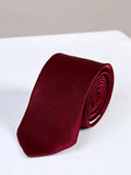 Rewritten Satin Tie, Chianti, One Size