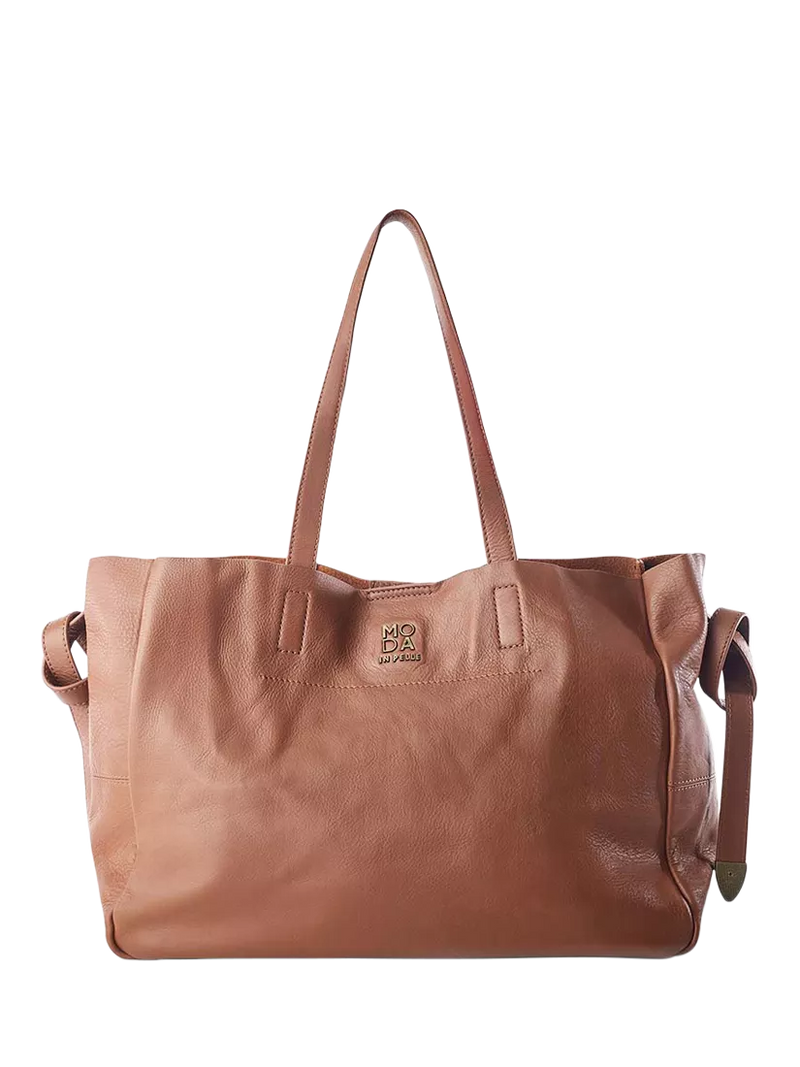 Moda in Pelle Indiana leather tote bag, imported from the UK