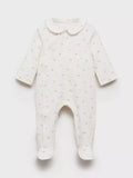 Mango Baby Clouds Sleepsuit, Natural White - McGrocer