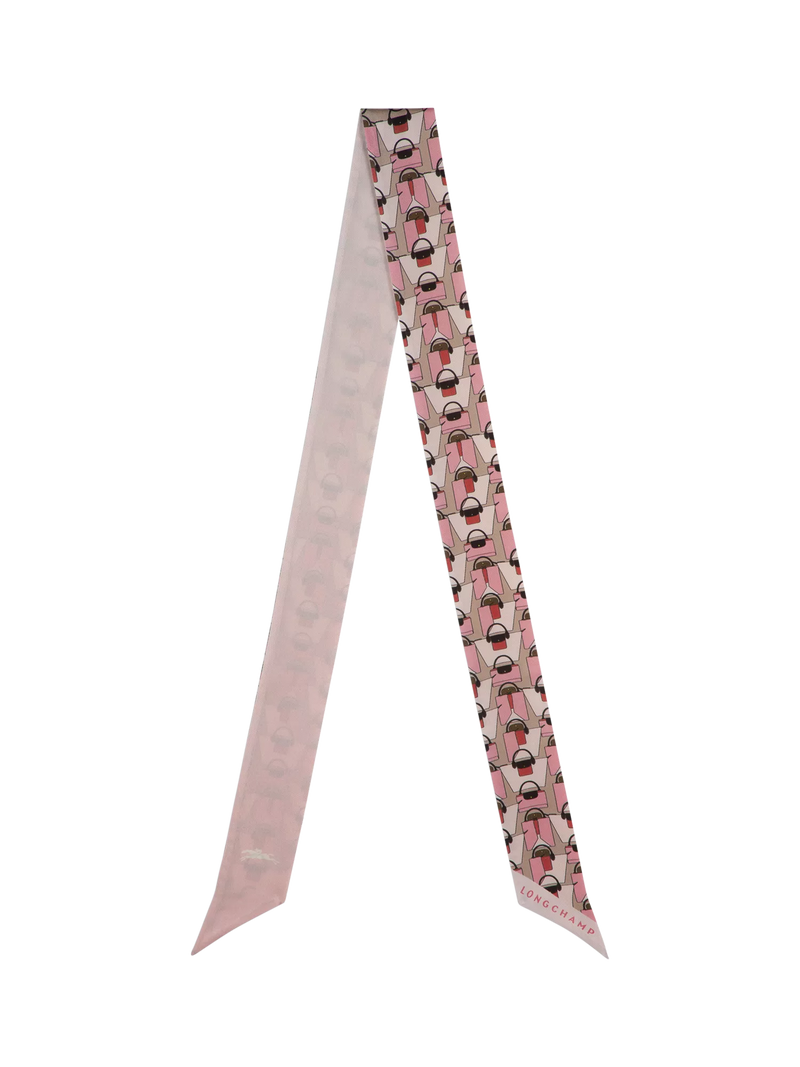 Longchamp silk headband Ballerina 120cm, imported from the UK