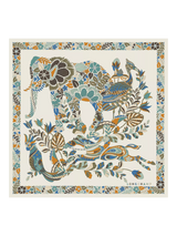 John Lewis Longchamp Forêt Silk Square Scarf 50x50cm- Buy online at McGrocer
