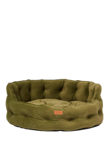 John Lewis Joules Chesterfield Dog Bed, Multi- Buy online at McGrocer
