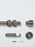 John Lewis curtain pole kit with stud finial, 28mm diameter, UK version