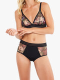 Maison Lejaby Triangle Bra Berry Garden, imported from the UK