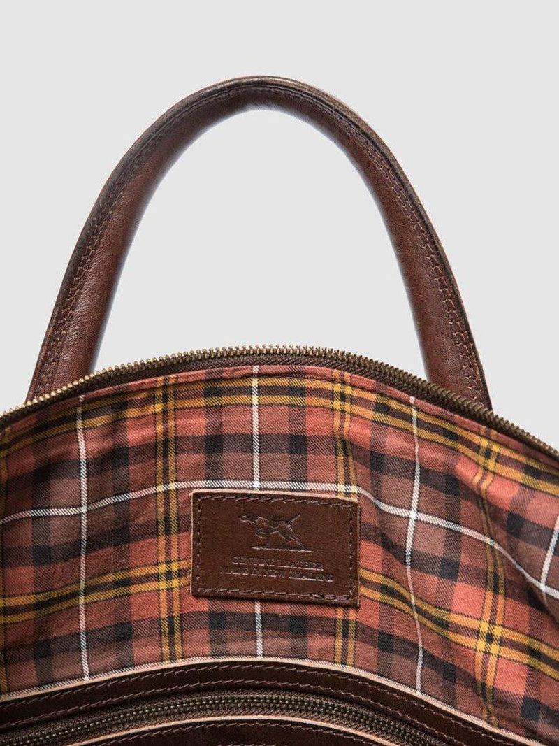 Rodd & Gunn Normanby holdall bag in cocoa - British product