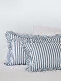 John Lewis Sanderson duvet cover set double pinstripe (British brand)