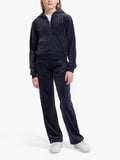 Juicy Couture Kinder-Jogginghose aus Velours mit weitem Bein, britische Version