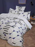 Mapoésie Solaire pillowcase standard size, imported from the UK