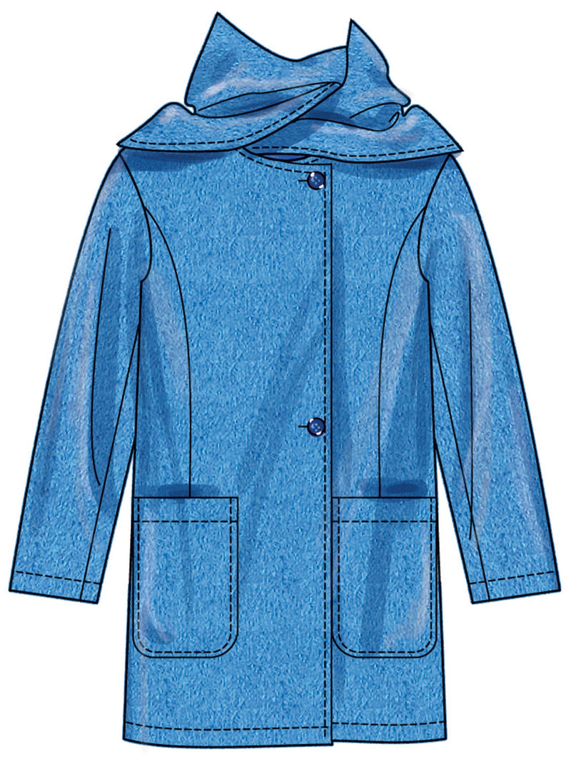 Simplicity sewing pattern Misses Coats S3034 - British product