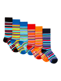 OddBalls lines socks pack of 6, imported from the UK