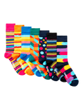 OddBalls random socks mixed pattern Pack of 7, imported from the UK