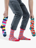 OddBalls random socks mixed pattern Pack of 7, imported from the UK