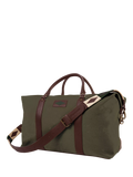 Pampeano Caballero Duffle Bag aus Leder und Canvas, 38 Liter