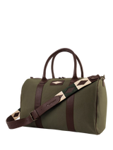 John Lewis Pampeano Varon Leather & Canvas Duffle Bag 32L- Buy online at McGrocer