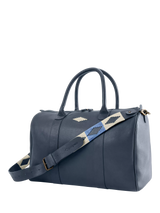 John Lewis Pampeano Varon Navy Leather Duffle Bag 32 Litre- Buy online at McGrocer