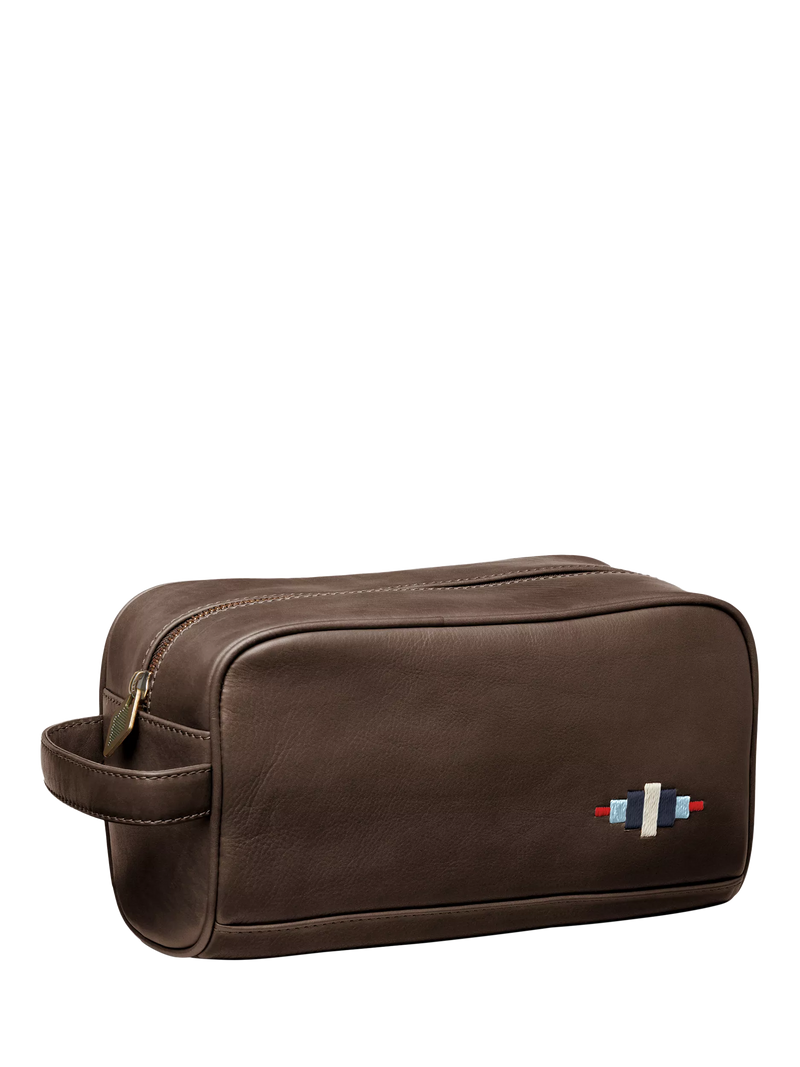 Pampeano Hombre Leder Kulturtasche
