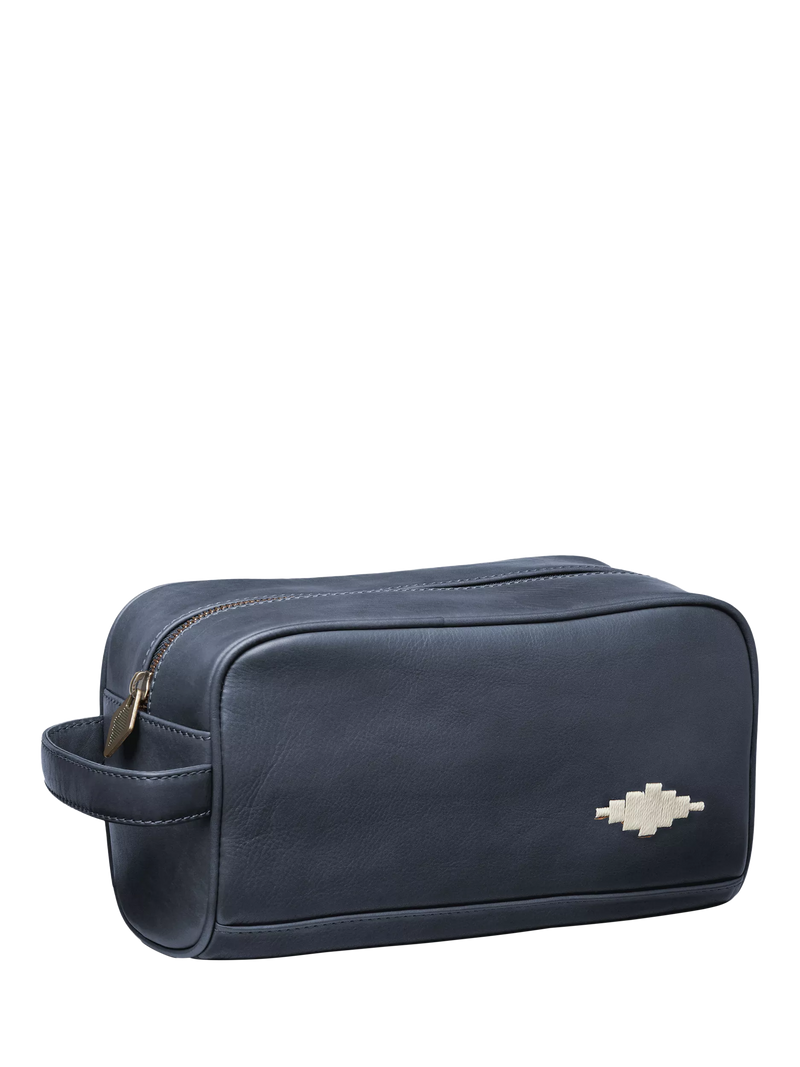 Pampeano Hombre Leder Kulturtasche, UK-Version