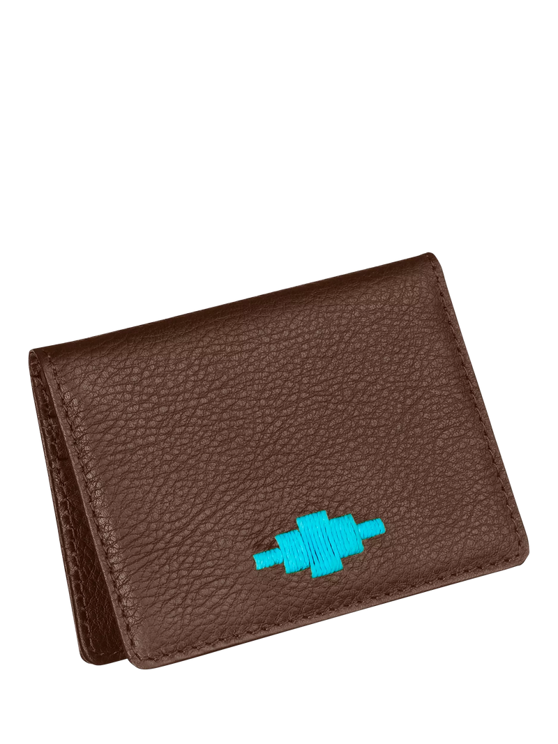 Pampeano Pase Leather Wallet, Brown, One Size