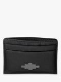 Pampeano Rombo leather credit card slip with suede lining, UK version