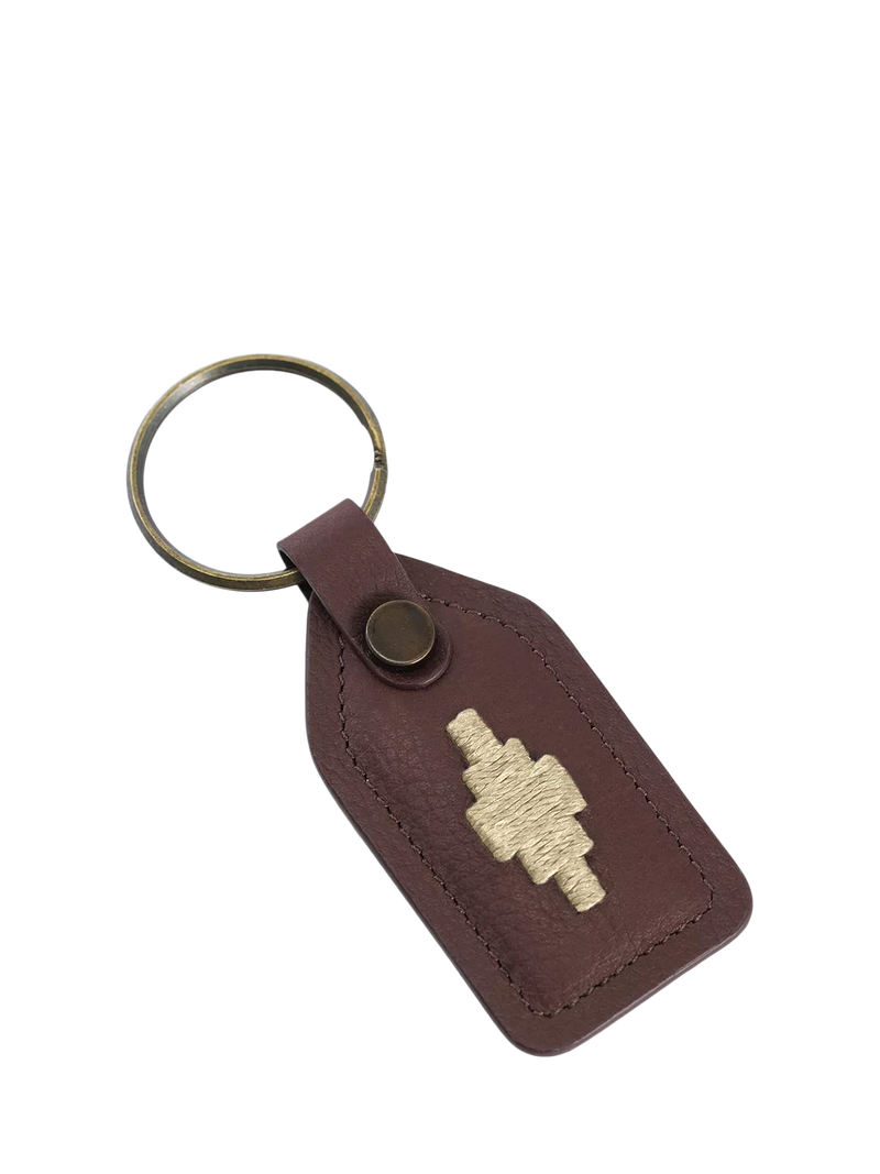 Pampeano Chapa Leder-Anhänger Schlüsselanhänger B5 x T9cm