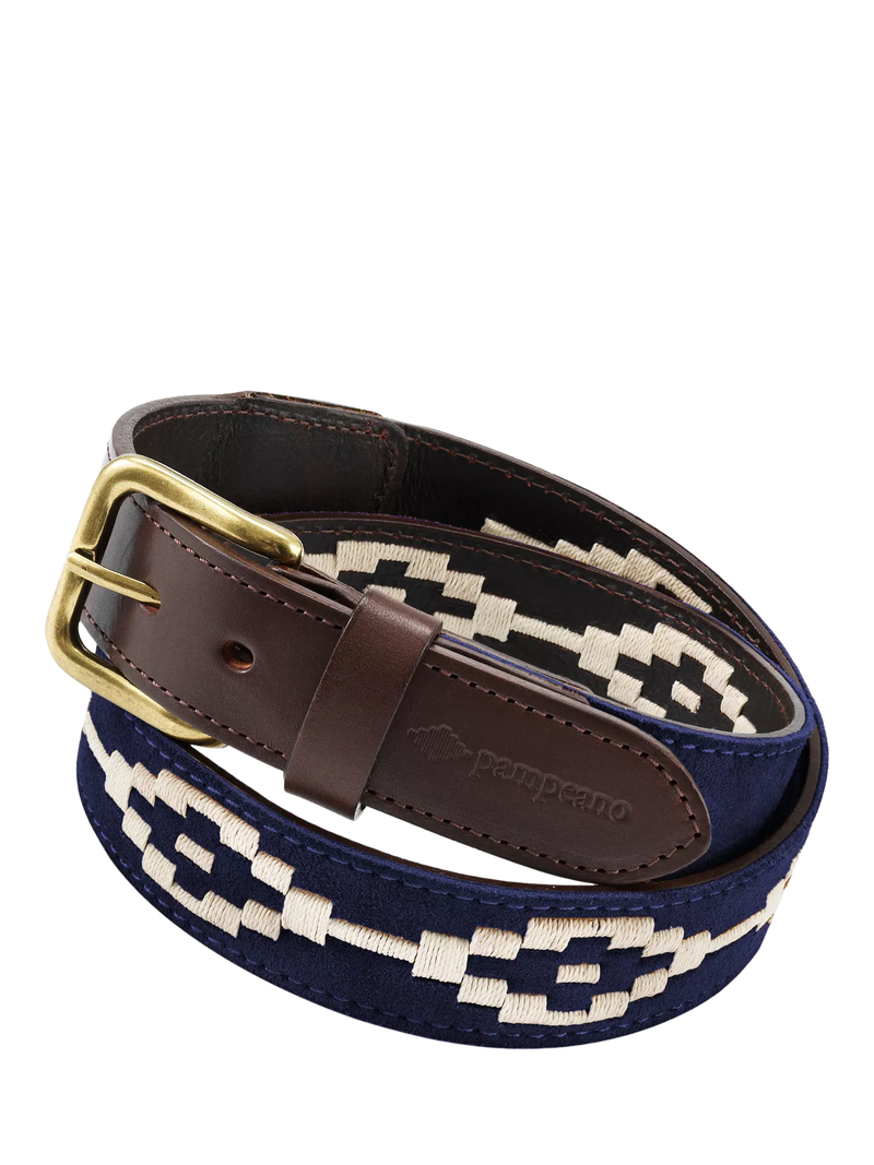 Pampeano leather and suede belt Confianza, UK version