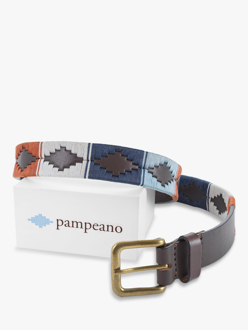 Pampeano Orilla Ledergürtel - Britisches Produkt