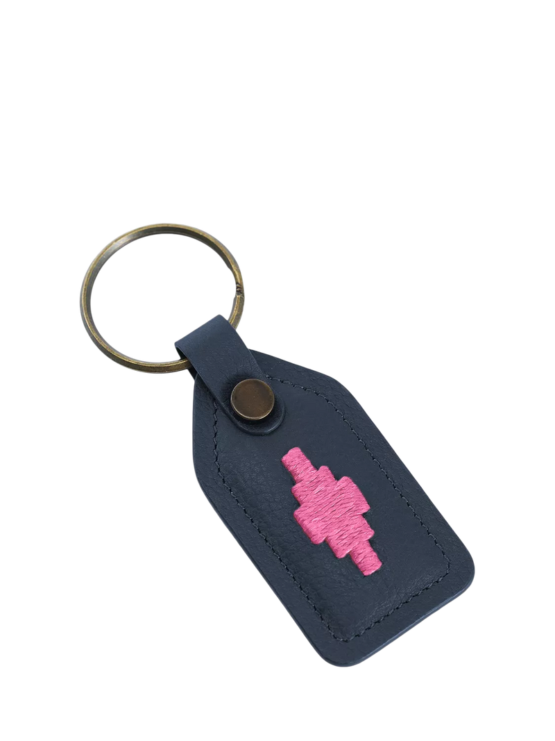 Pampeano Chapa Leder-Anhänger Schlüsselanhänger B5 x T9cm