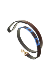 John Lewis Pampeano Azules Leather Dog Lead Blue 115cm- Buy online at McGrocer