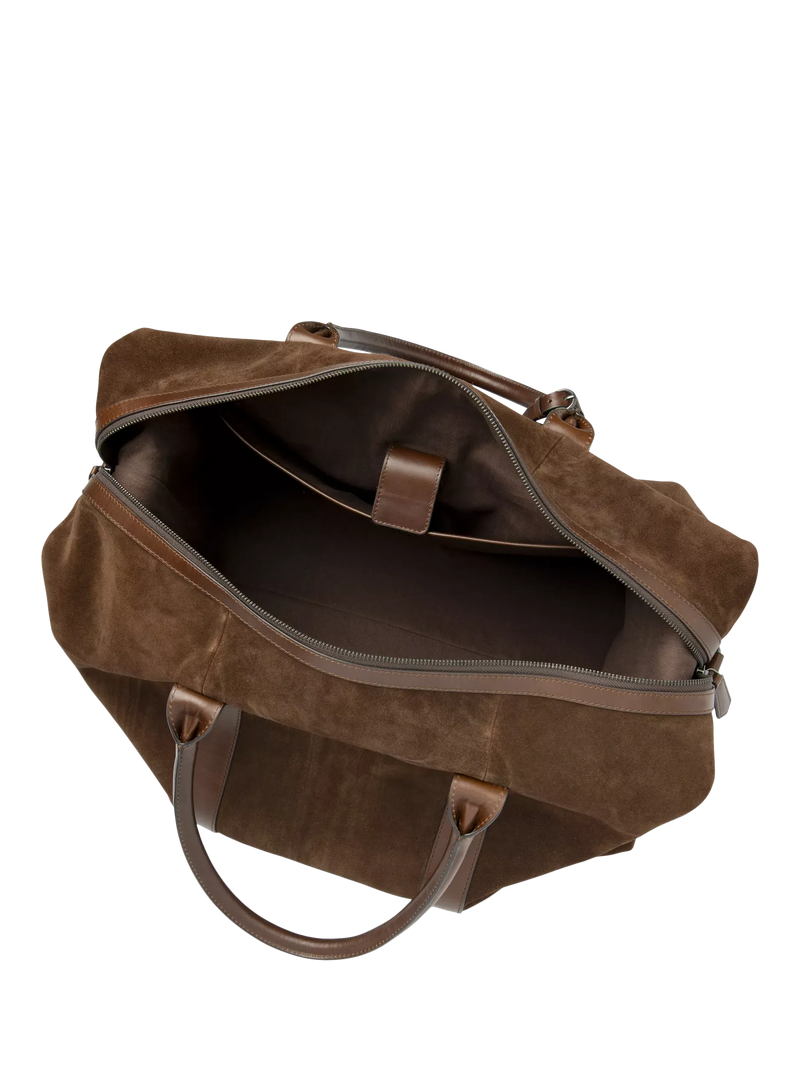 Loake Balmoral polo suede weekend bag, imported from the UK
