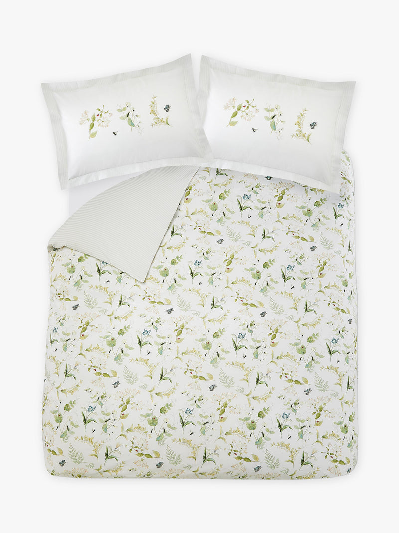 Sophie Allport bedding set wild floral green multi double - British product