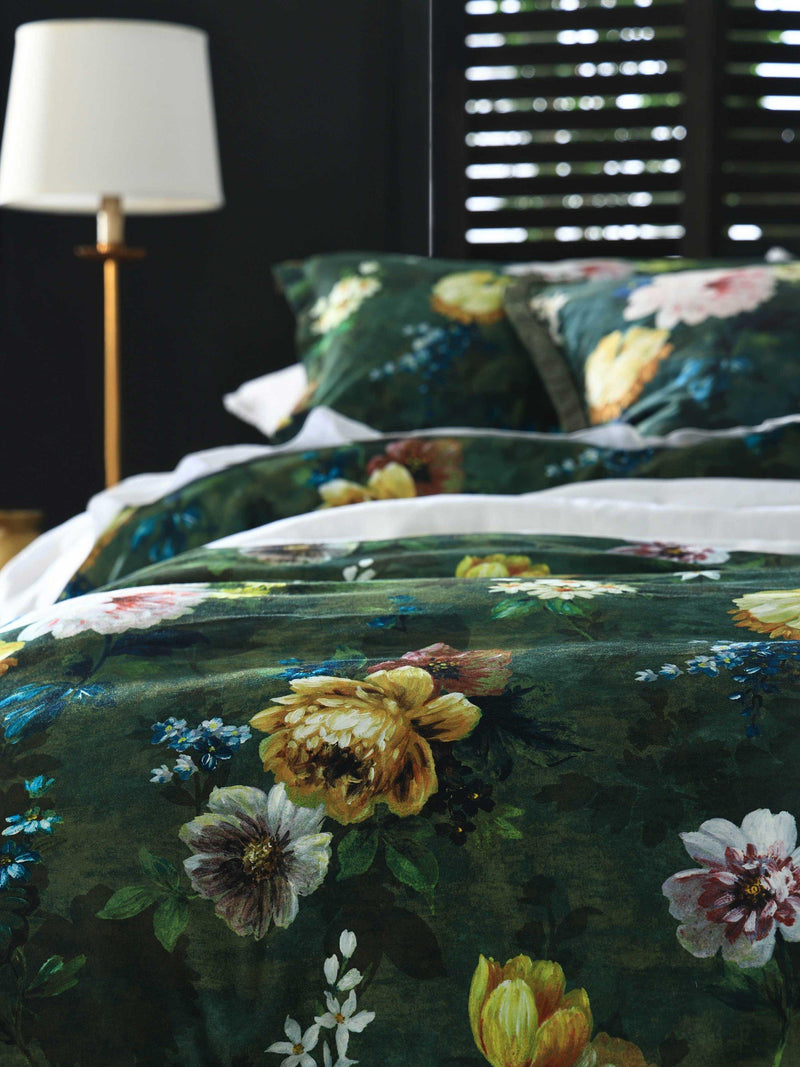 MM Linen Lorenza duvet cover set double floral design (British brand)