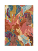 John Lewis Harlequin Floresta Abstract Hand Tufted Wool Blend Rug, 200 x 140cm- Buy online at McGrocer