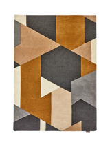 John Lewis Harlequin Bodega Geometric Pure Wool Rug, Multi- Buy online at McGrocer