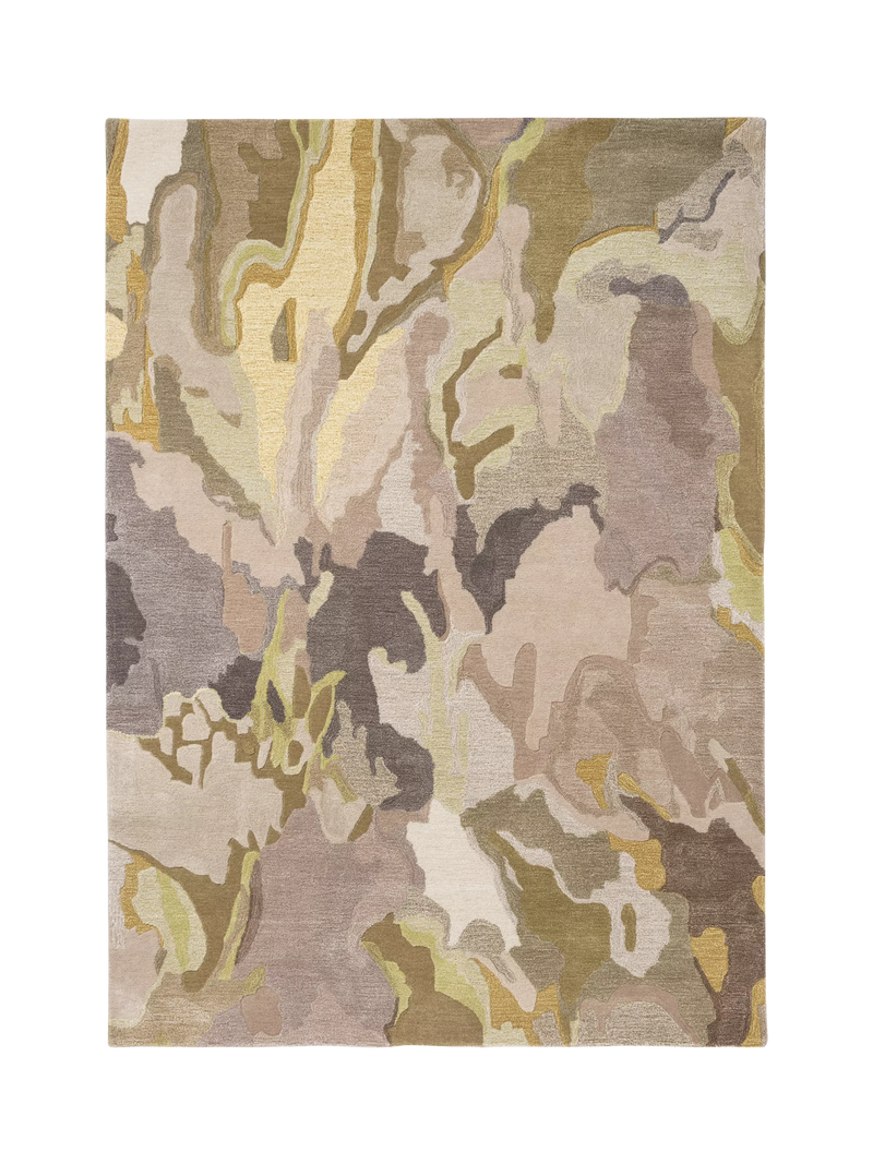 Harlequin Floresta Rug, Pebble/Sand, L200 x W140cm