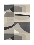 Harlequin geometric pure wool rug in multi colors, UK version