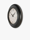 Libra Interiors wall clock with temperature and humidity 53cm - British product