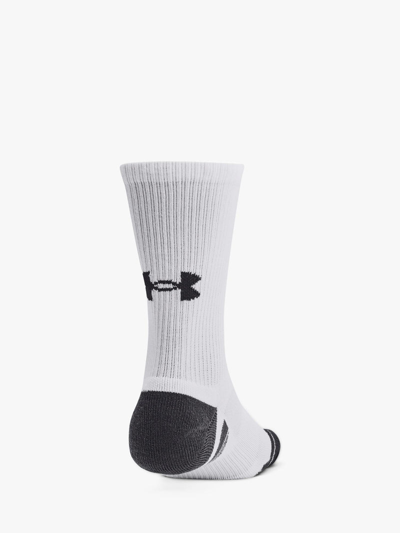 Under Armour trainer socks White/Jet Grey 3 pack - British product