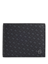 John Lewis BOSS B Icon Leather Wallet, Black- Buy online at McGrocer