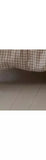 Piglet in Bed gingham linen blend fitted sheet, imported from the UK