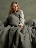 Bedfolk Dream Cotton Steppdecke Super King (Britische Marke)