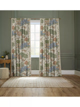 John Lewis John Lewis x Sanderson Pamir Garden Print Pair Lined Pencil Pleat Curtains, 167cm x 137cm- Buy online at McGrocer
