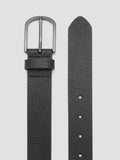Mango Bolonia leather belt black - British product